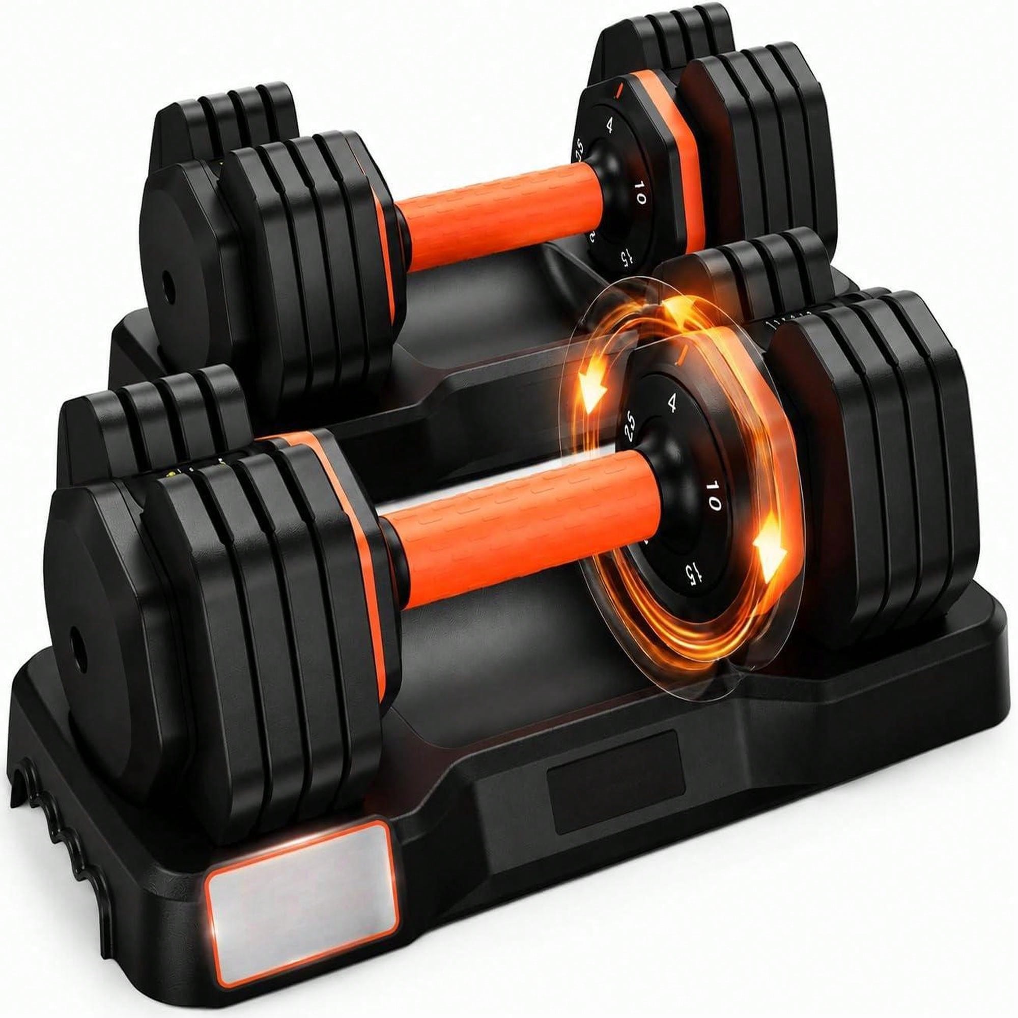 Home Gym Dumbbell Workout - Juego de mancuernas ajustables, juego de