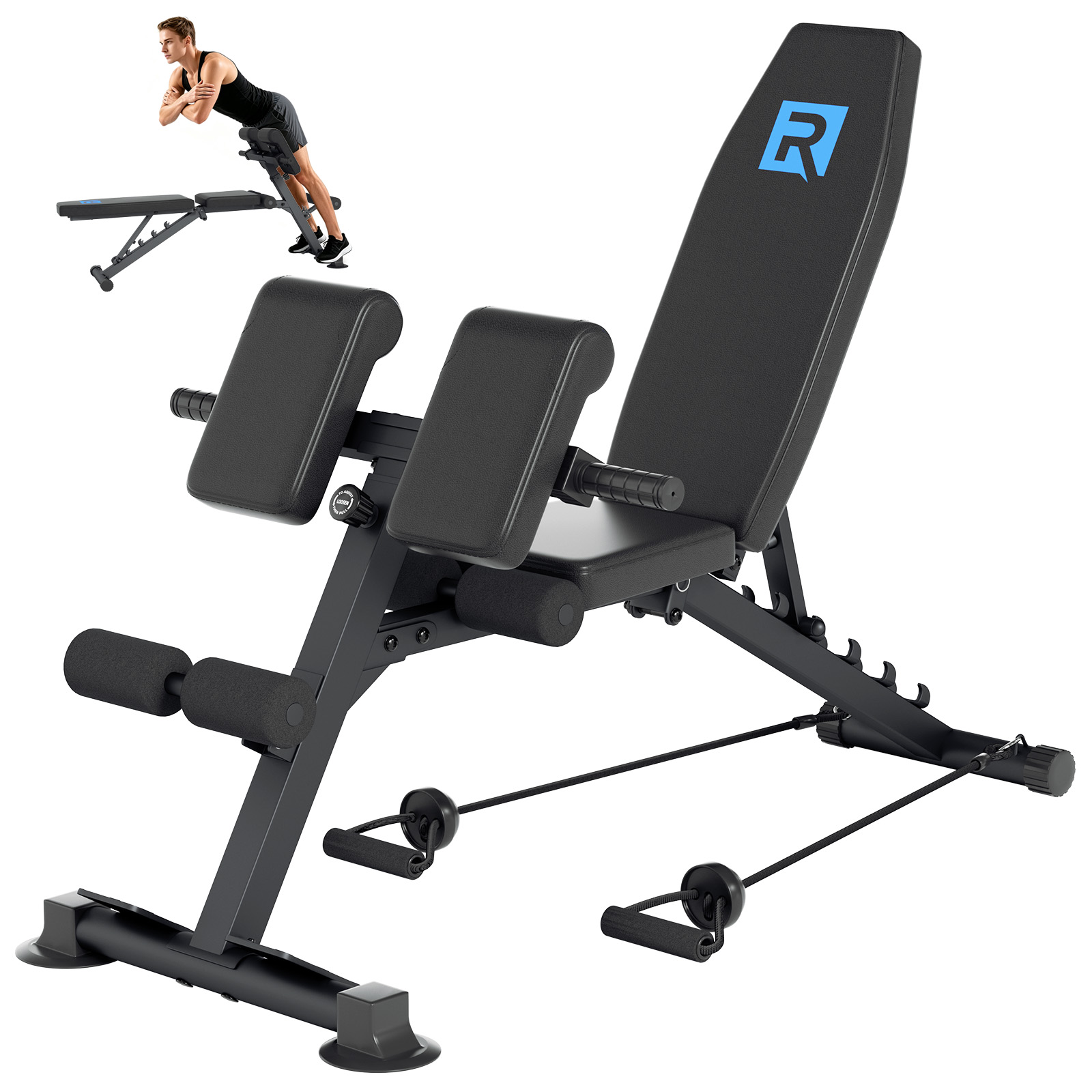 Home Gym Full Setup - Banco de Pesas Ajustable Multifuncional con