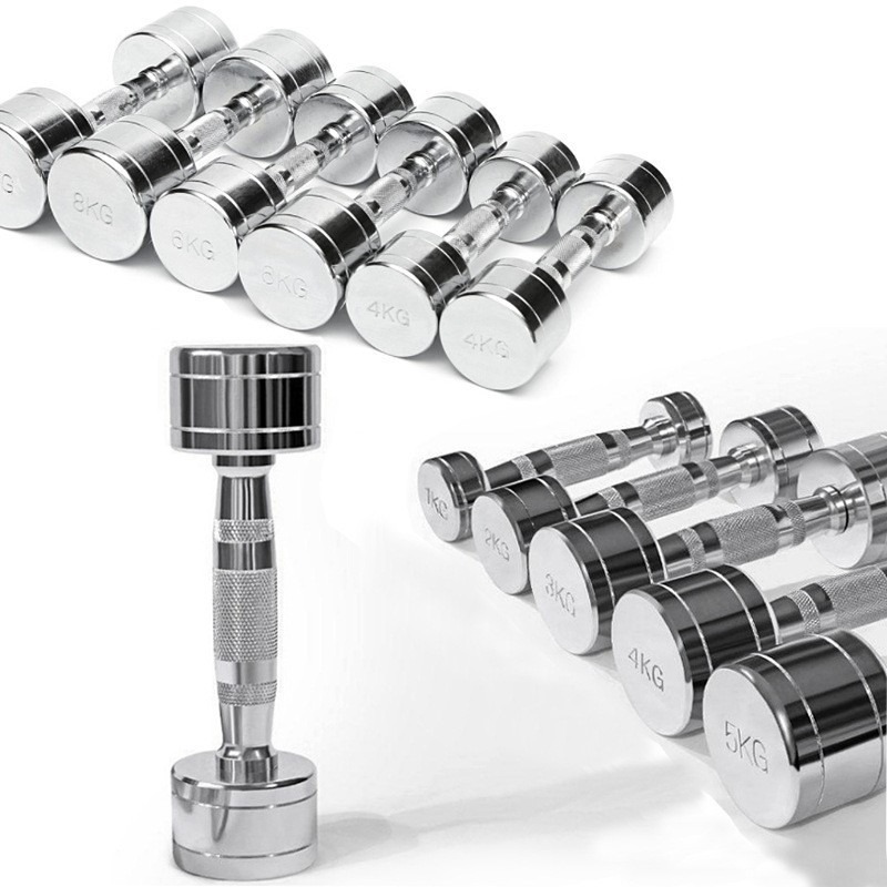 Home Gym Dumbbell Workout - Paquete de 2 mancuernas de acero