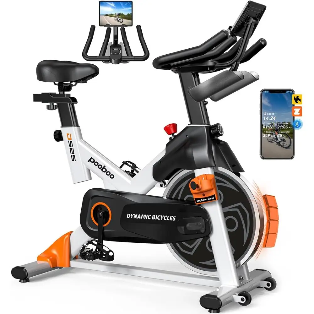Home Gym Bike - Bicicleta de Ejercicio Magnética Silenciosa con