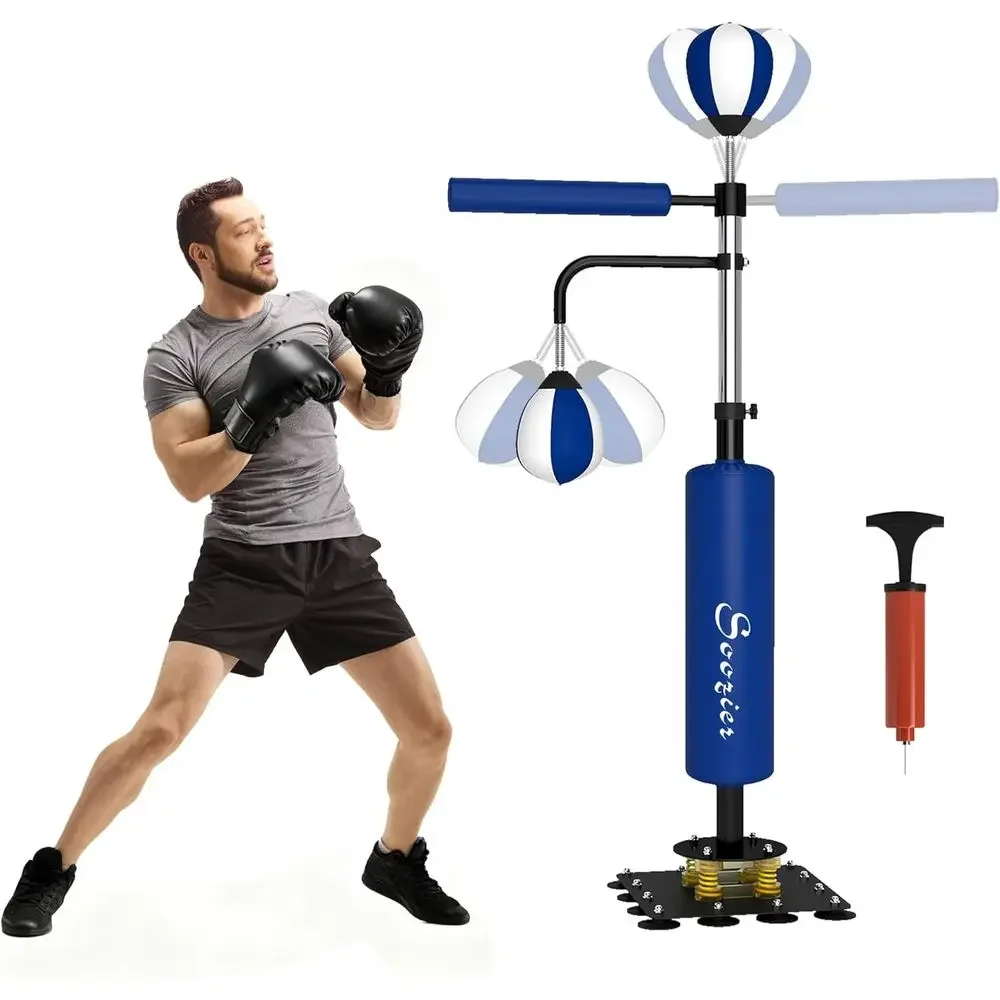 Boxing Bag Stand - Soporte Ajustable en Altura para Saco