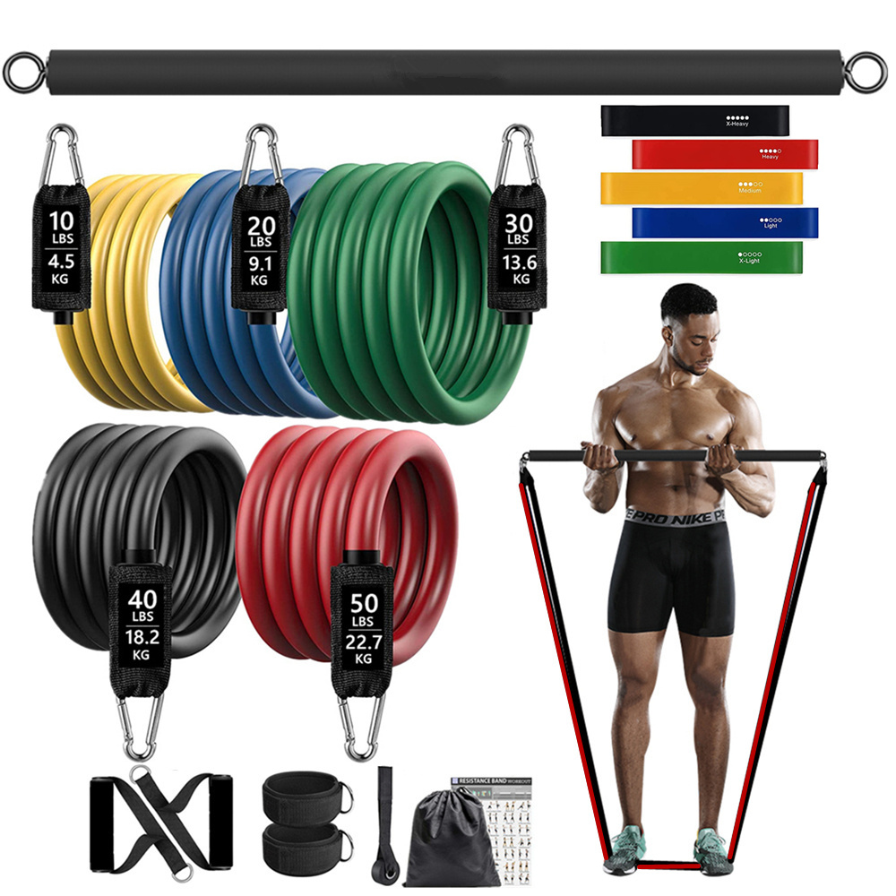 Home Gym Dumbbell Workout - Banda elástica de resistencia para glúteos,