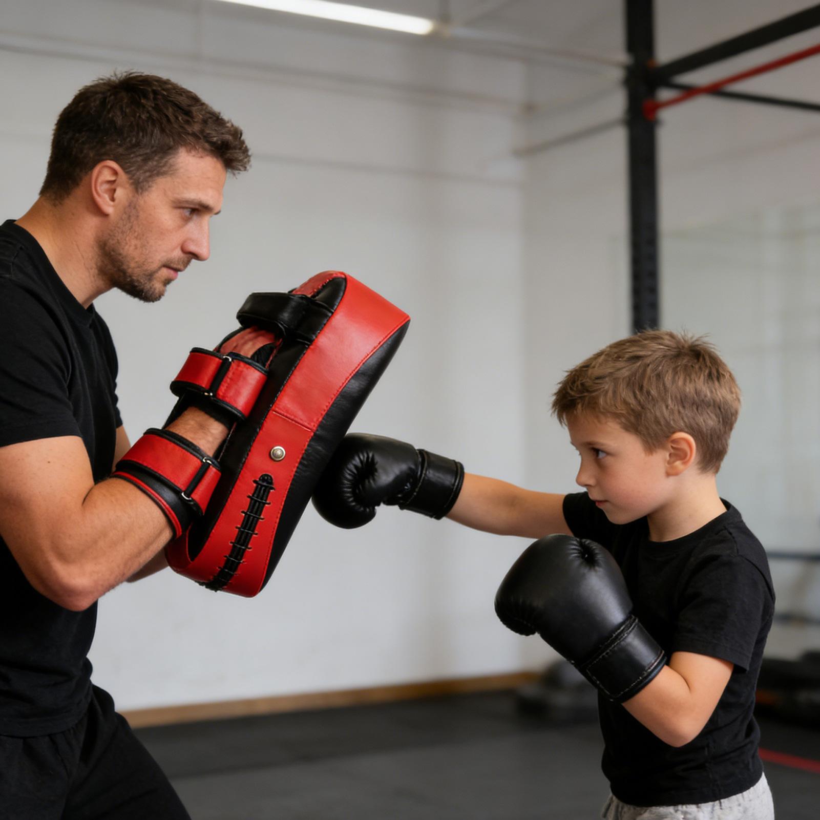 Almohadillas de Boxeo de Cuero - Home Gym Equipment reseña y precio