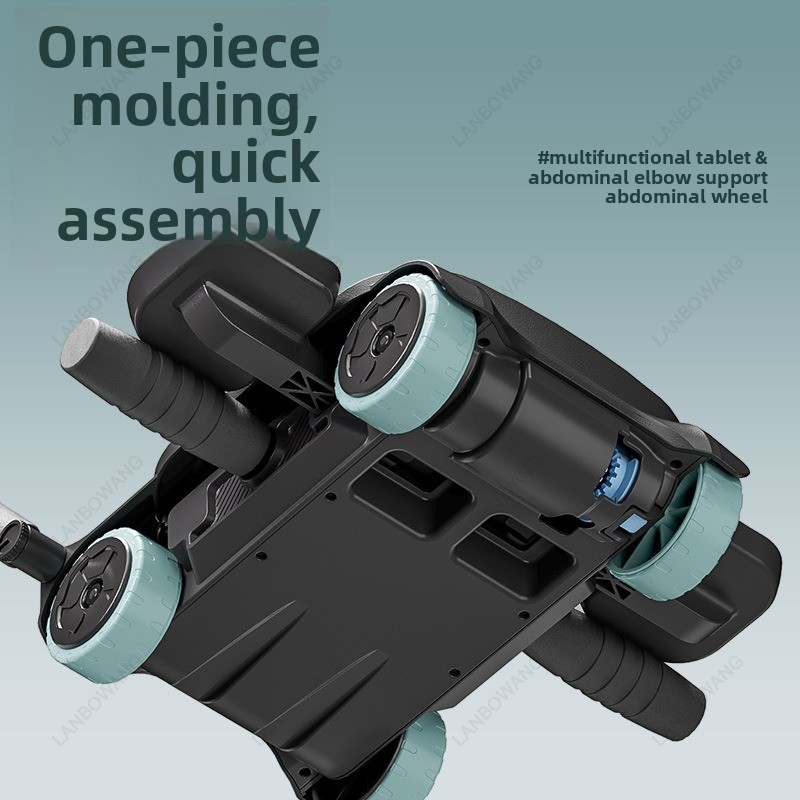 Nuevo rodillo abdominal de 4 r - Ab Roller Wheel reseña y precio