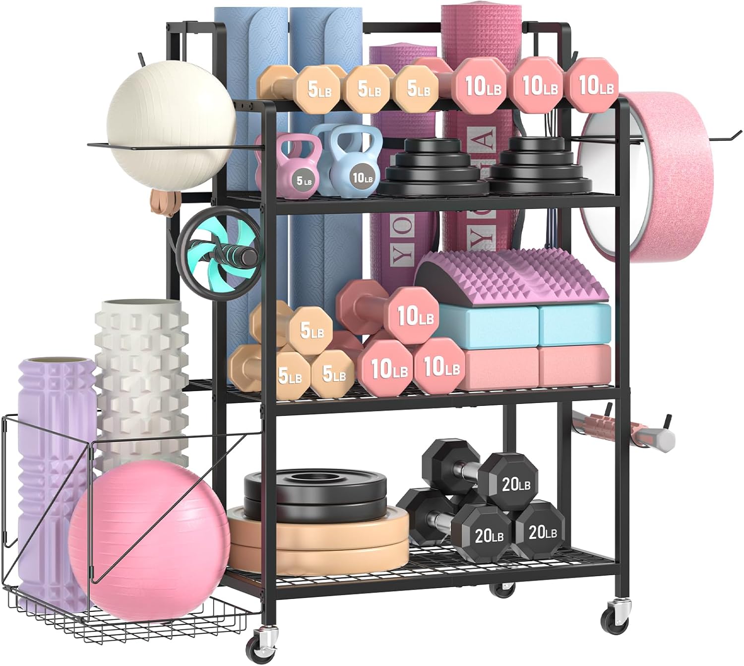 Almacenamiento para Gimnasio e - Home Gym Equipment reseña y precio