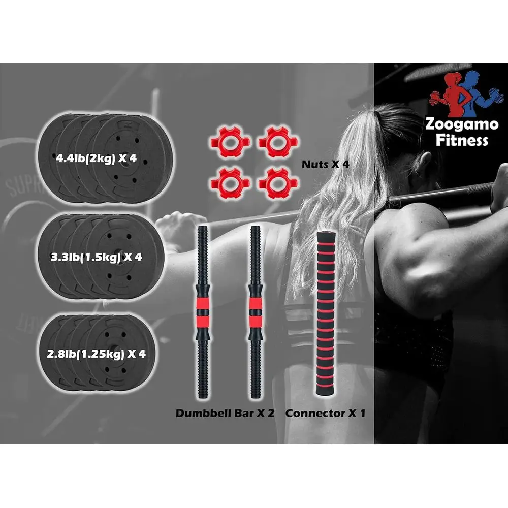 Juego de Mancuernas Ajustables - Home Gym Dumbbell Workout reseña y precio