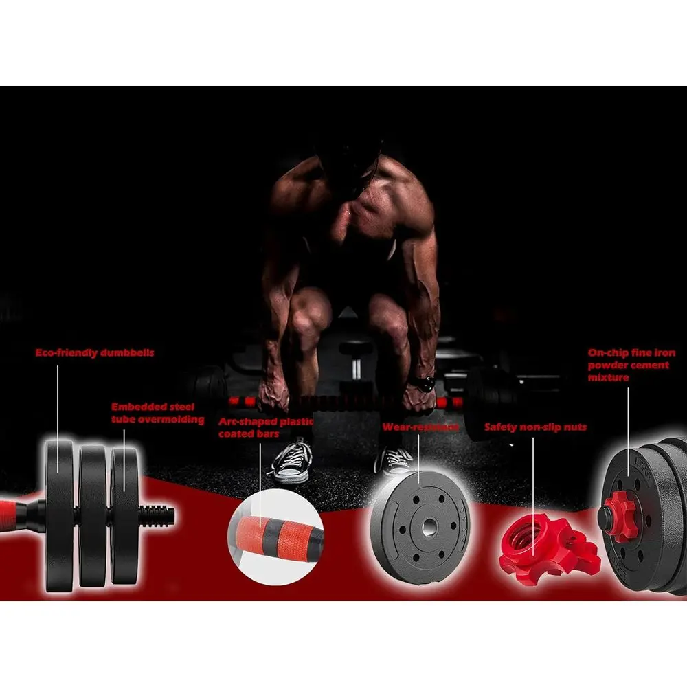 Juego de Mancuernas Ajustables - Home Gym Dumbbell Workout reseña y precio