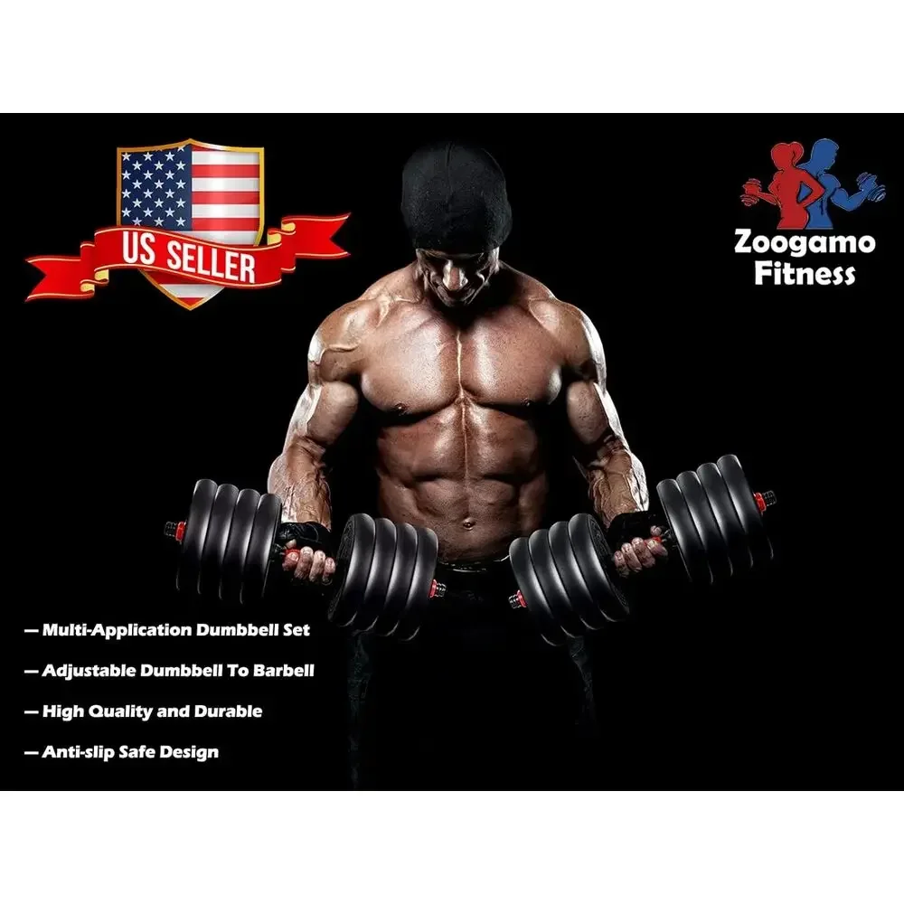 Juego de Mancuernas Ajustables - Home Gym Dumbbell Workout reseña y precio
