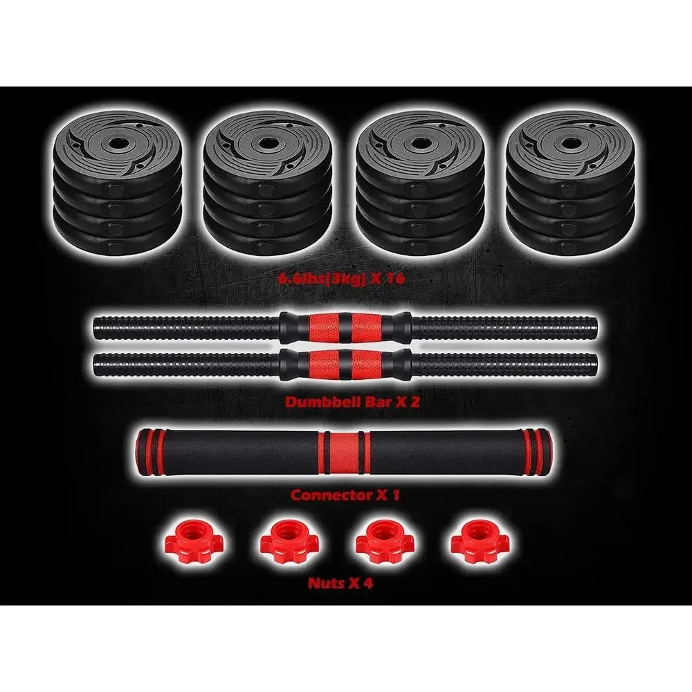 Juego de Mancuernas Ajustables - Home Gym Dumbbell Workout reseña y precio