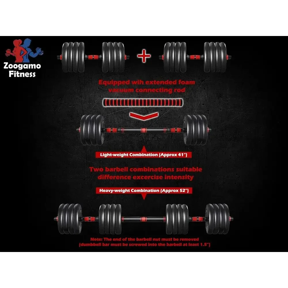 Juego de Mancuernas Ajustables - Home Gym Dumbbell Workout reseña y precio