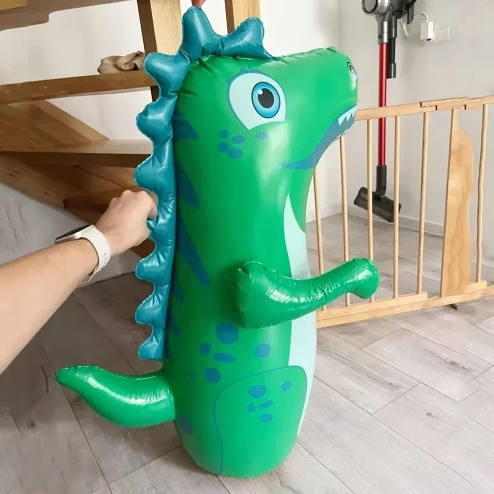 Saco de Boxeo Inflable de Dino - Boxing Bag Stand reseña y precio