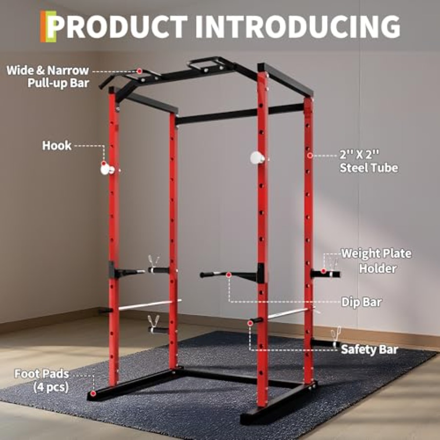 Jaula de potencia de alta resi - Home Gym Pull Up reseña y precio