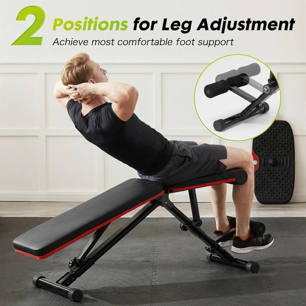Banco de pesas ajustable para  - Home Gym Dumbbell Workout reseña y precio