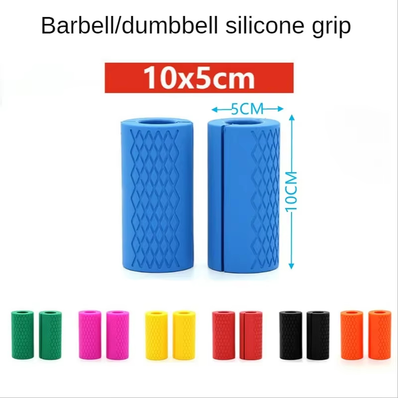 Empuñaduras de silicona antide - Home Gym Dumbbell Workout reseña y precio