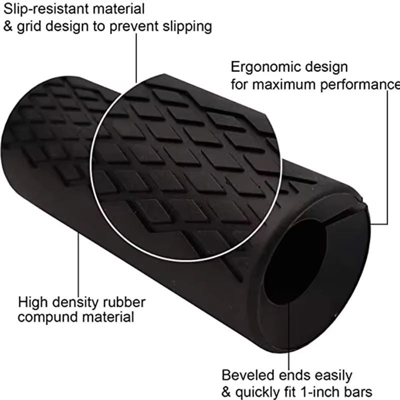 Empuñaduras de silicona antide - Home Gym Dumbbell Workout reseña y precio