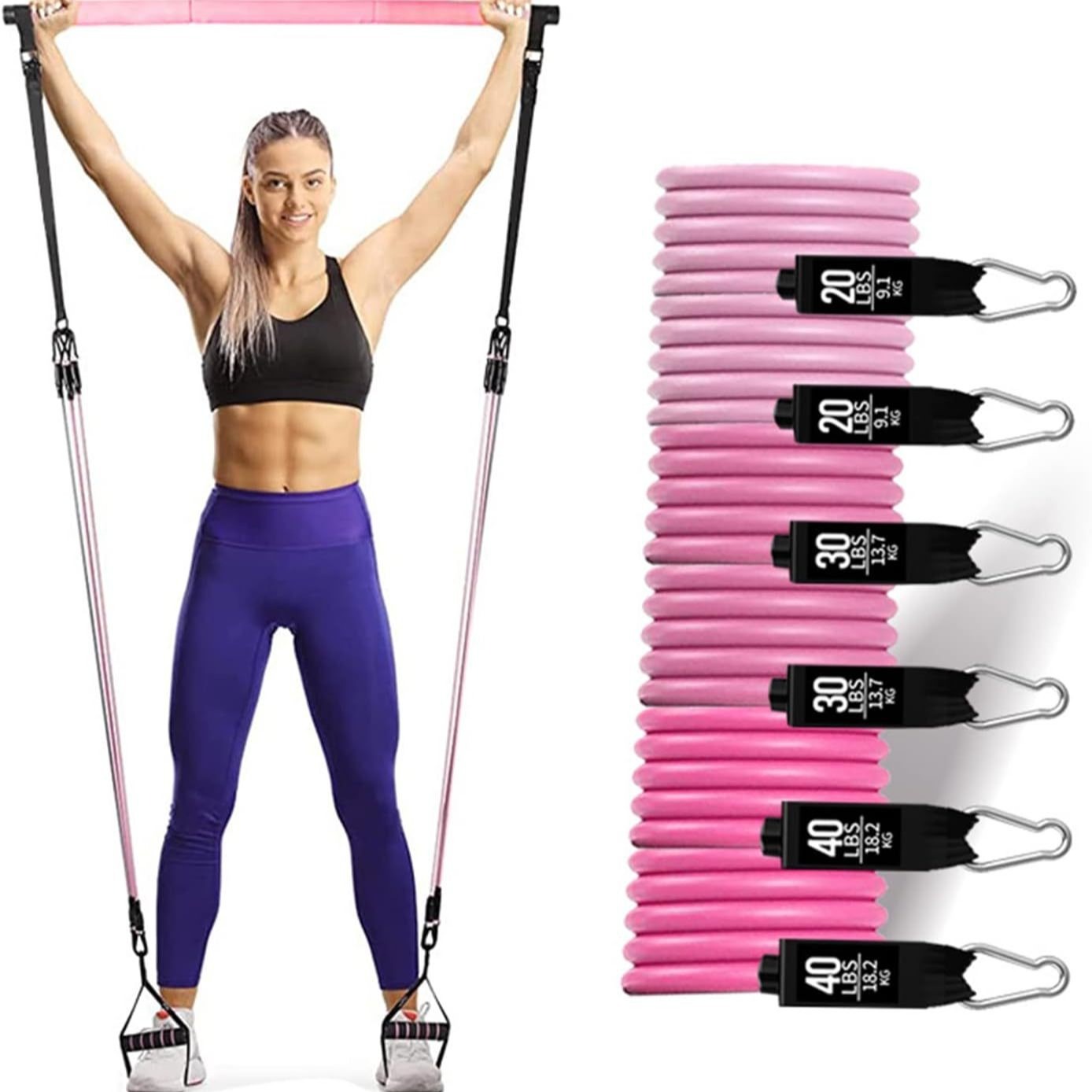 Bandas de Resistencia de 180 l - Home Gym Full Setup reseña y precio