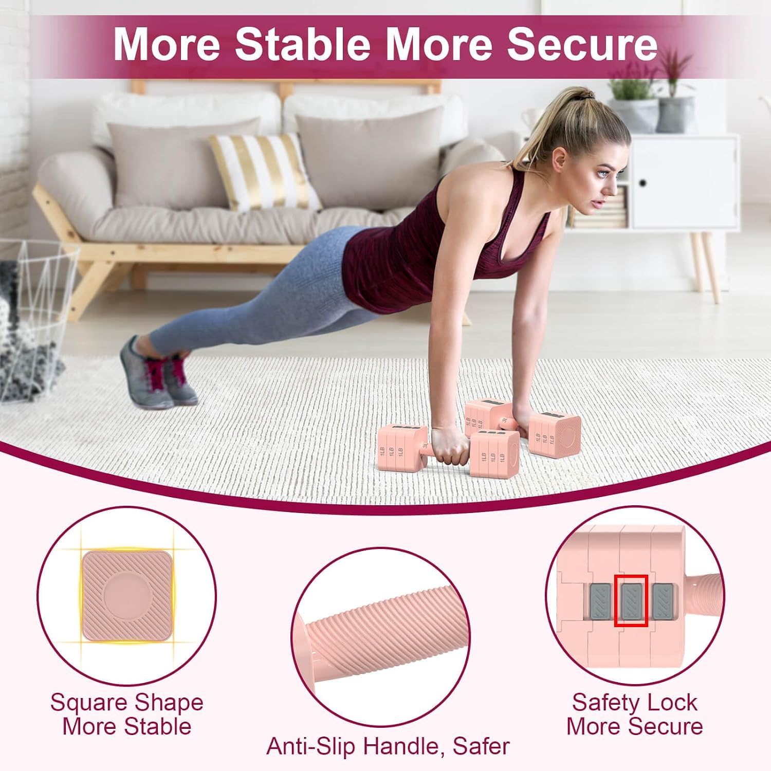 Juego de Mancuernas Ajustables - Home Gym Dumbbell Workout reseña y precio