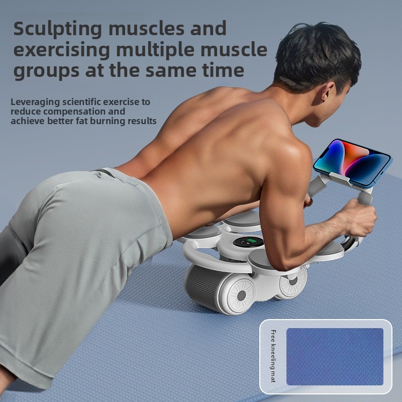 Rodillo Abdominal con Soporte  - Ab Roller Wheel reseña y precio