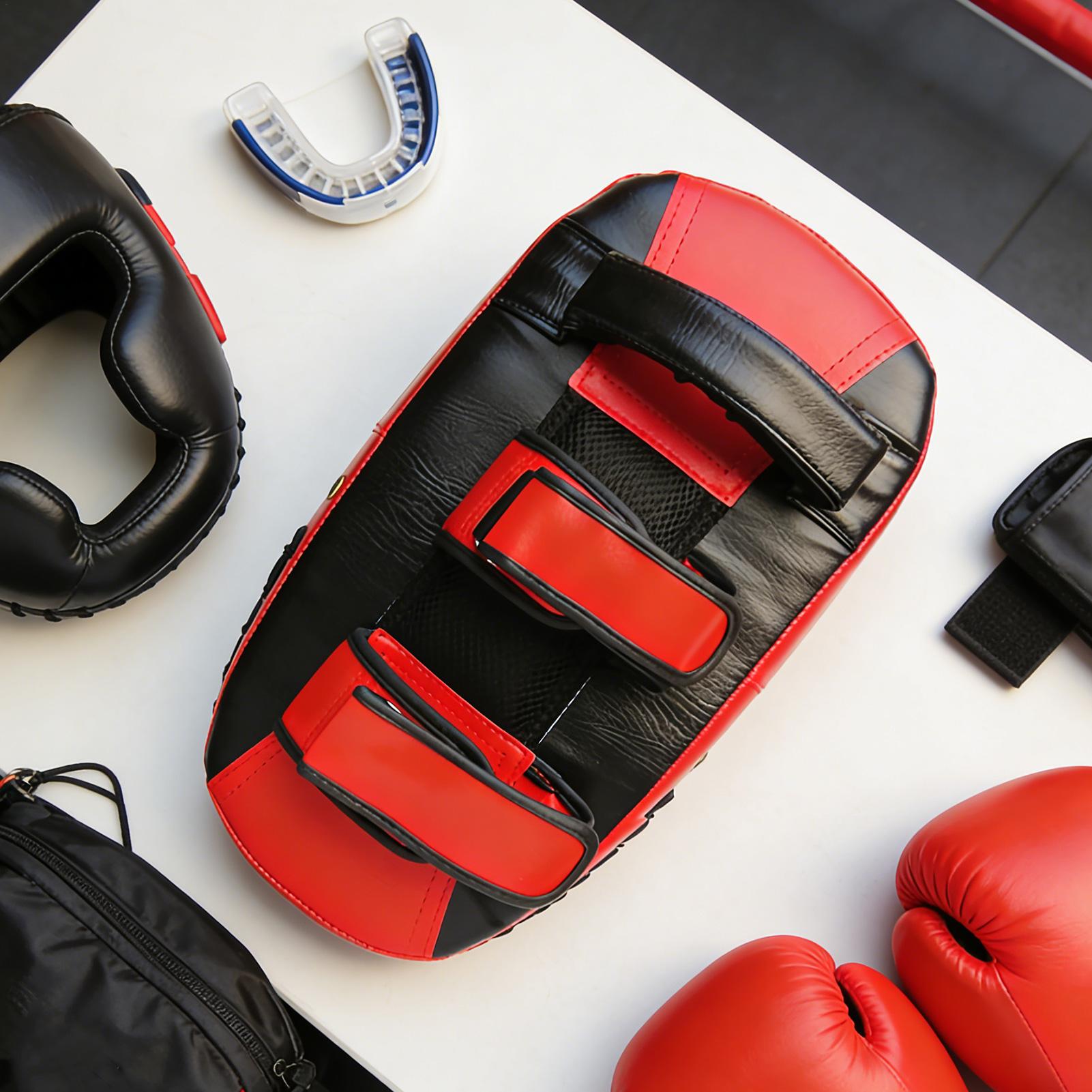 Almohadillas de boxeo de cuero - Home Gym Equipment reseña y precio