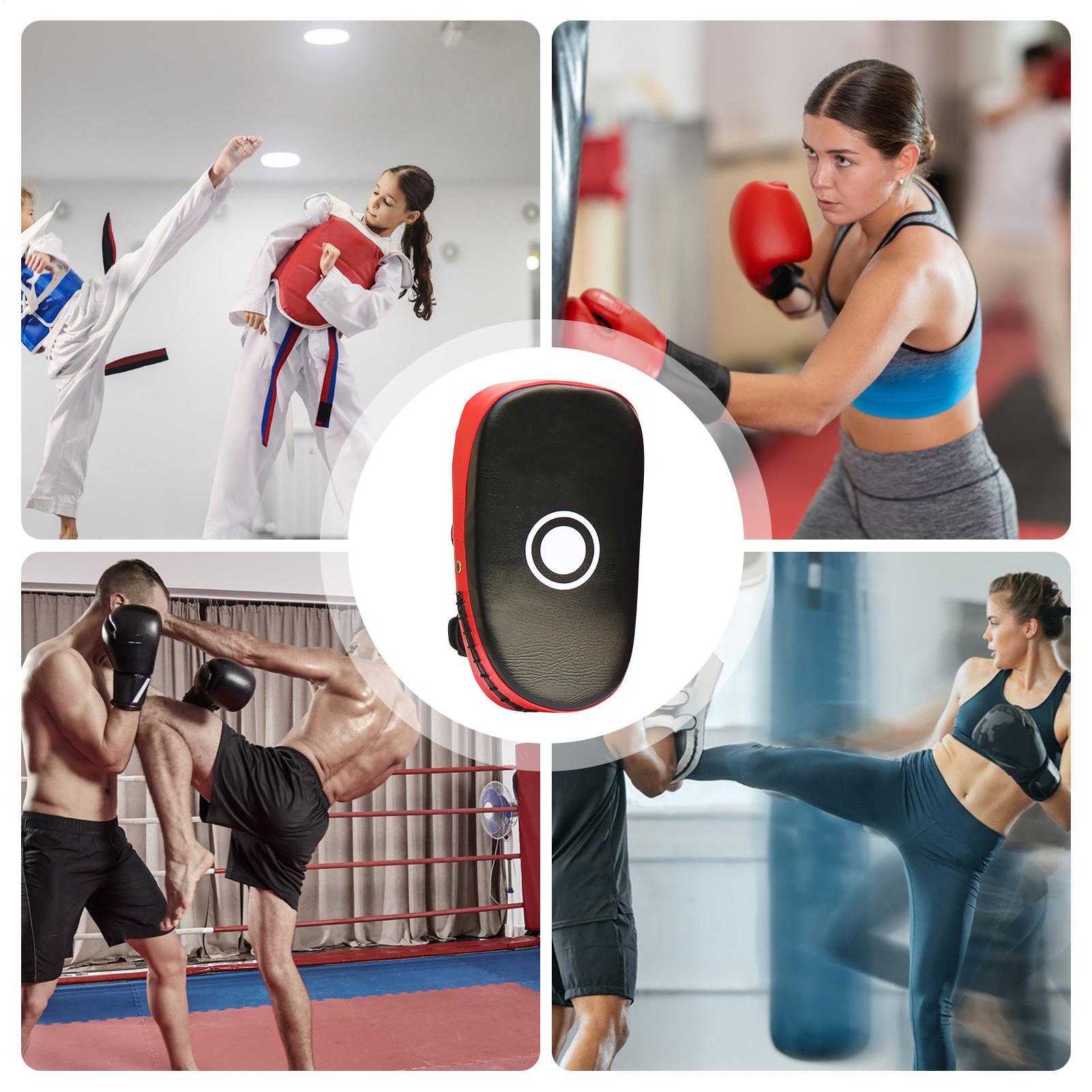 Almohadillas de boxeo de cuero - Home Gym Equipment reseña y precio