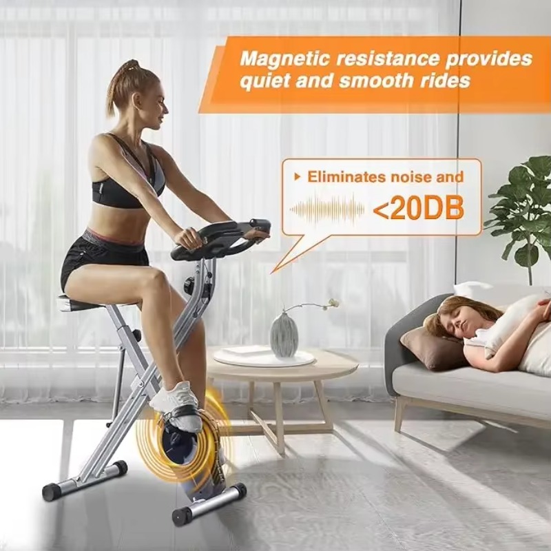 Bicicleta estática portátil de - Home Gym Bike reseña y precio