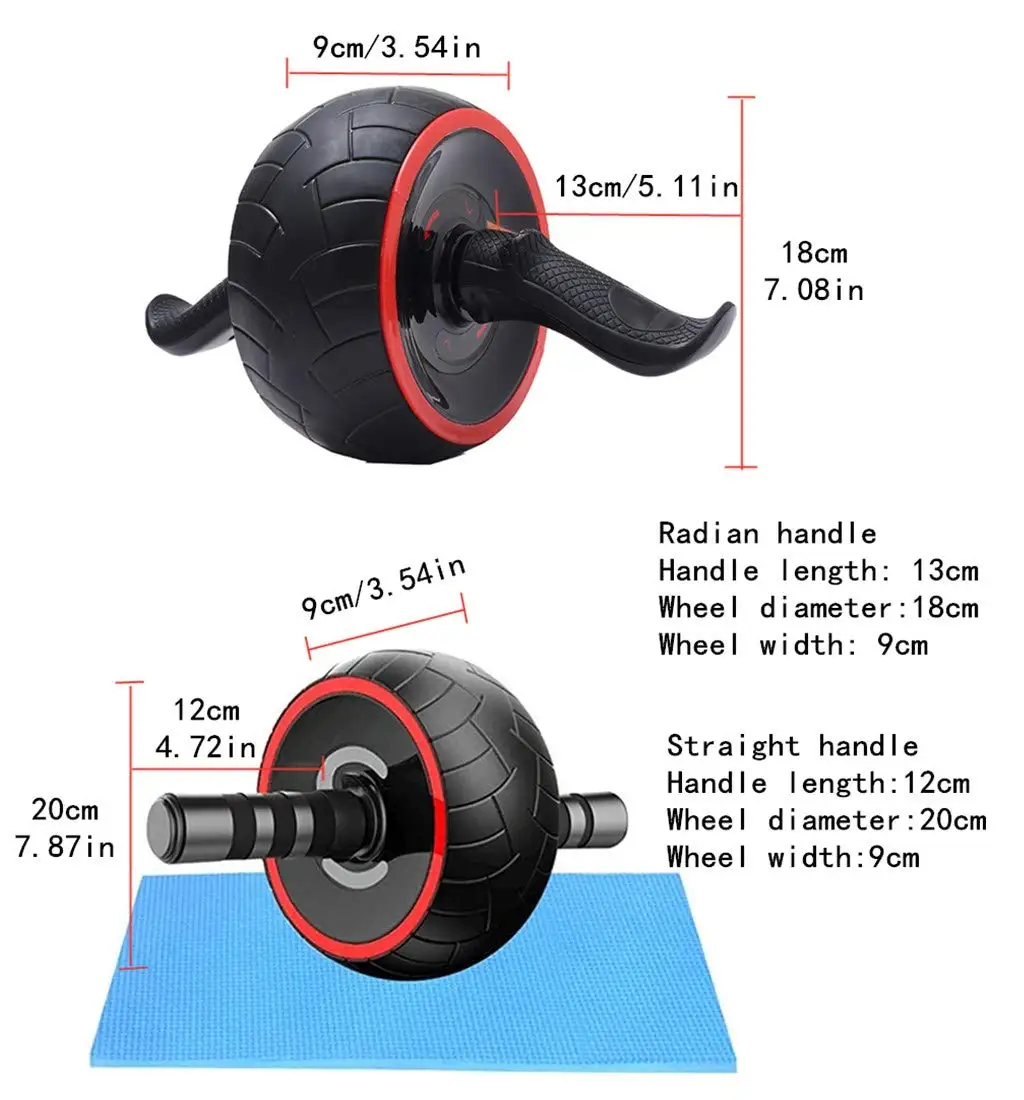 Rueda Abdominal AB Wheel con A - Ab Roller Wheel reseña y precio