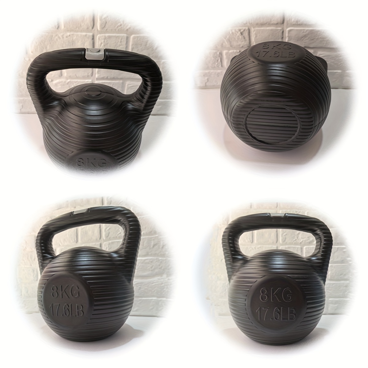 Kettlebell de 6/8 kg Relleno d - Home Gym Full Setup reseña y precio